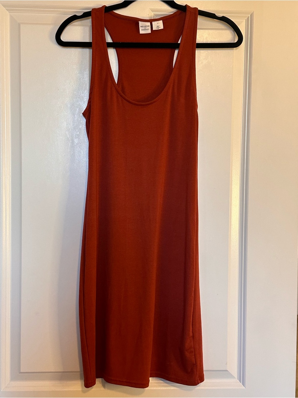 Melrose and Market cotton Tank Dress in Burnt Orange